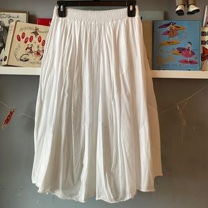 nununu white Feather Skirt 10-11Y